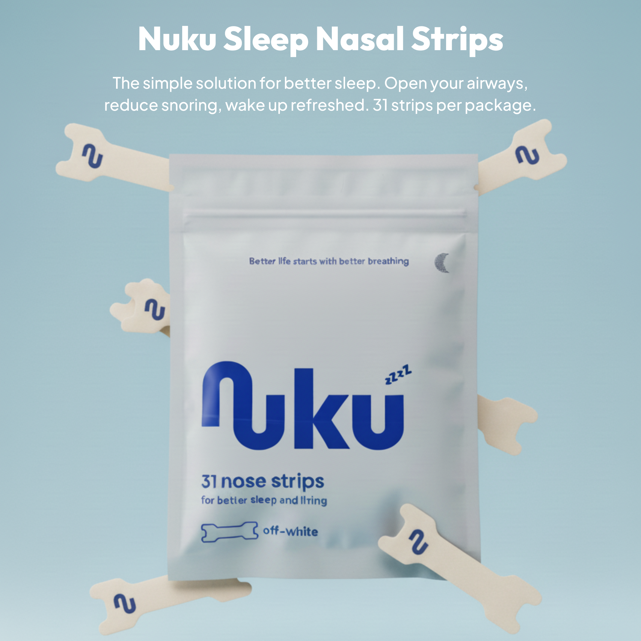 Nuku Sleep Nasal Strips
