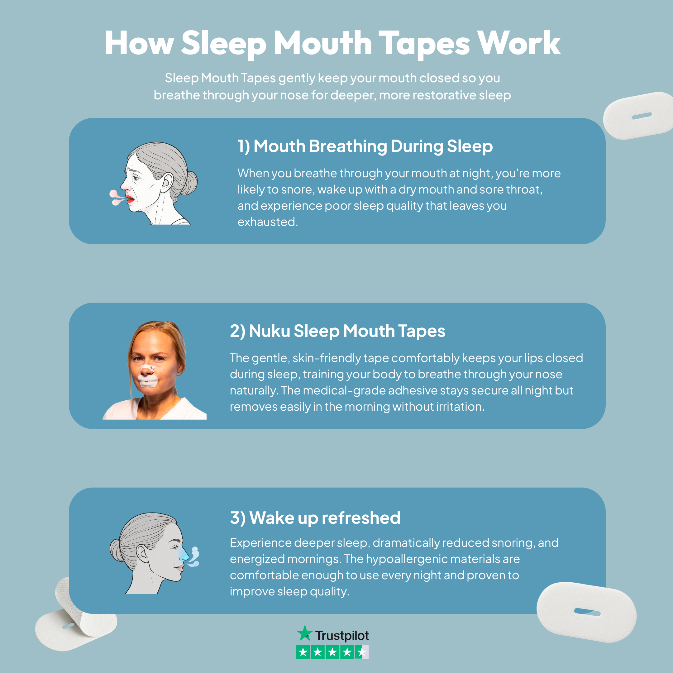 Nuku Sleep Mouth Tape